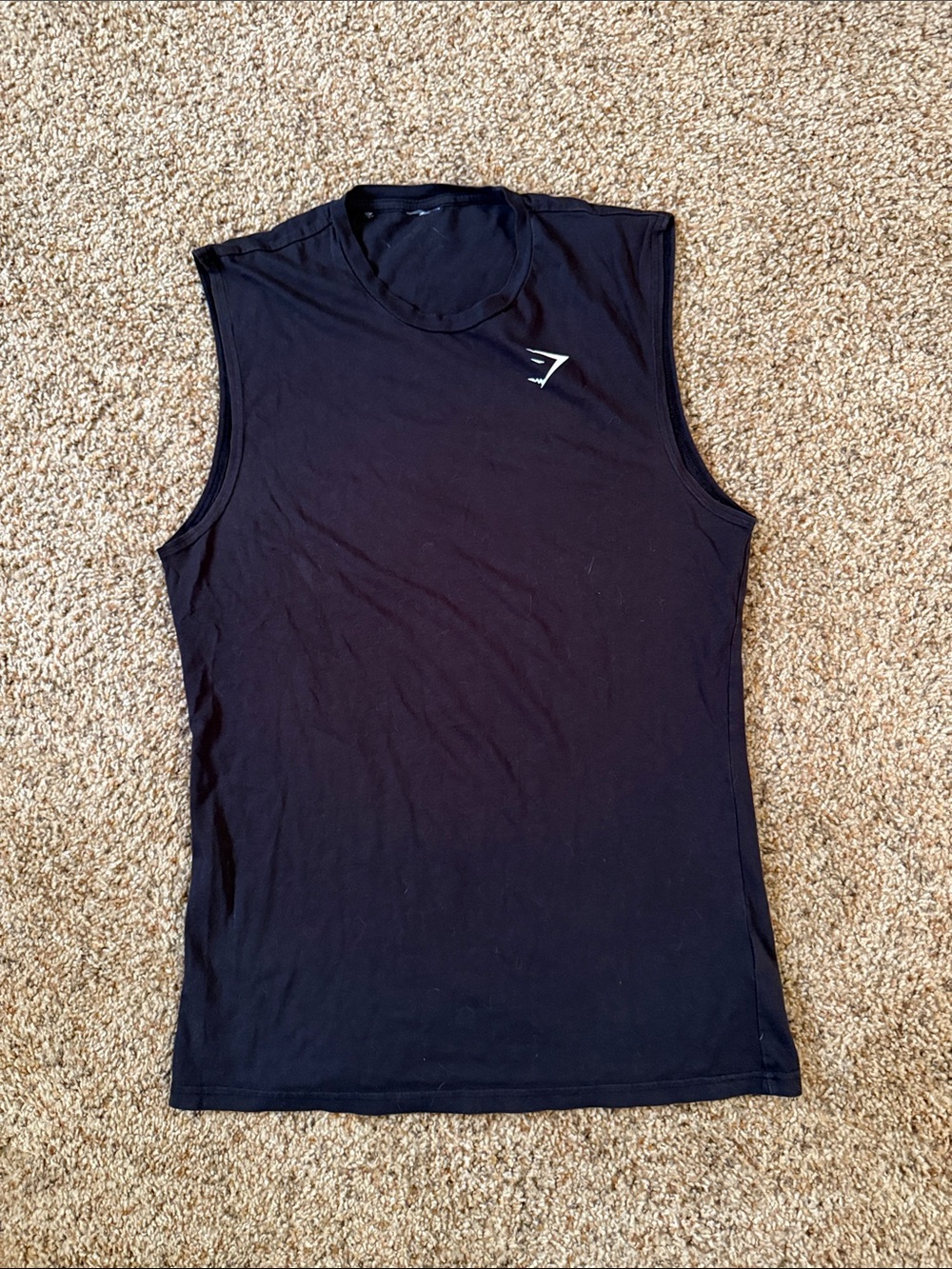 Gymshark Black Sleeveless Training Tank Top